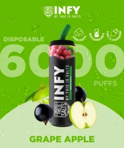 INFY 6000 Puffs Grape Apple