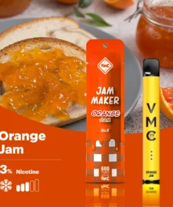 VMC 600 Puffs Orange Jam