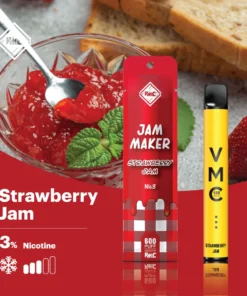 VMC 600 Puffs Strawberry Jam