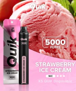 KS Quik 5000 Strawberry Ice Cream