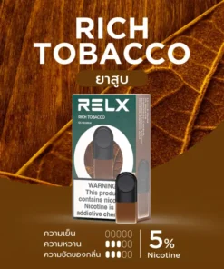 RELX infinity pod Rich Tobacco