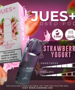 Jues Plus Strawberry Yogurt
