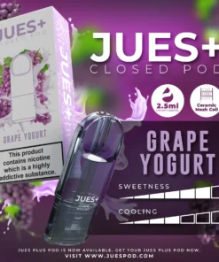 Jues Plus Grape Yogurt