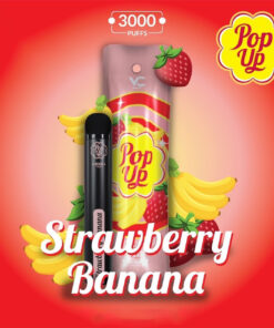 Popup Disposable Strawberry Banana