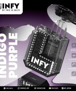 INFY CUBE BOX Indigo Purple