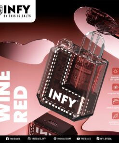 INFY CUBE BOX Wine Red